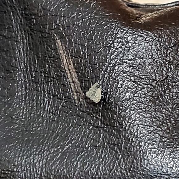 The Leather Factory Pharr Texas Mens sz 42R Bomber Aviator Jacket - Picture 10 of 14